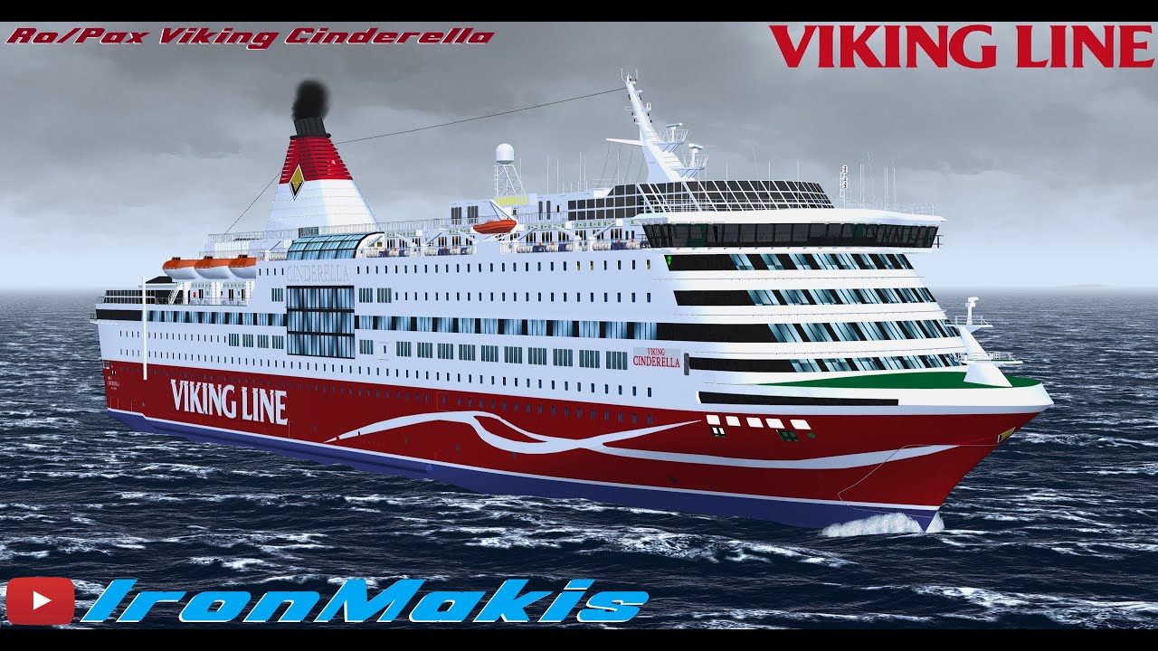 🔴VSNG I Passage on ferry VIKING CINDERELLA, Piraeus - Kavala (Viking Line)