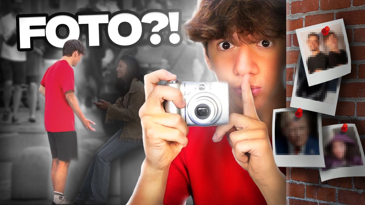 🤫 Ho FOTOGRAFATO Persone a caso DI NASCOSTO - REAZIONI alle FOTO