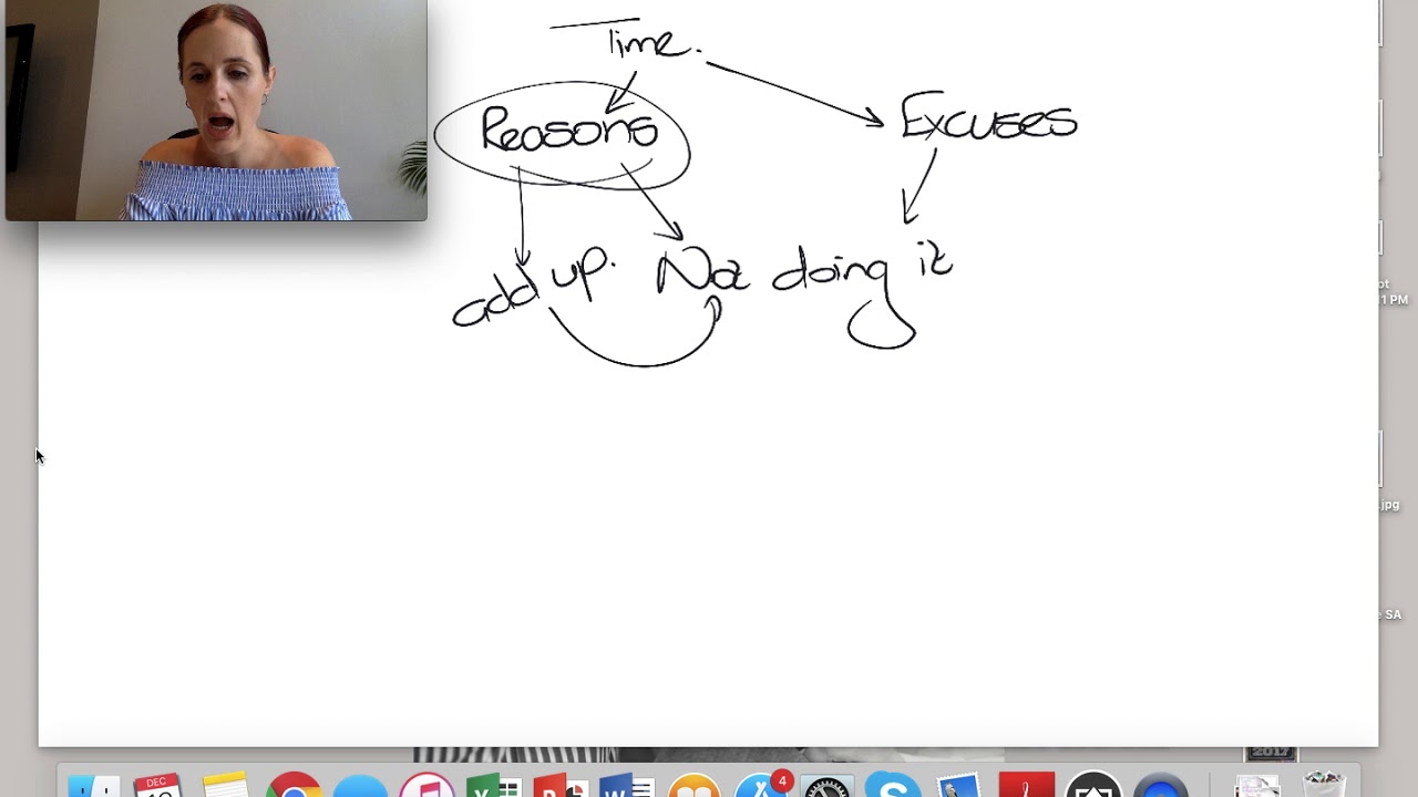 Reasons become Excuses