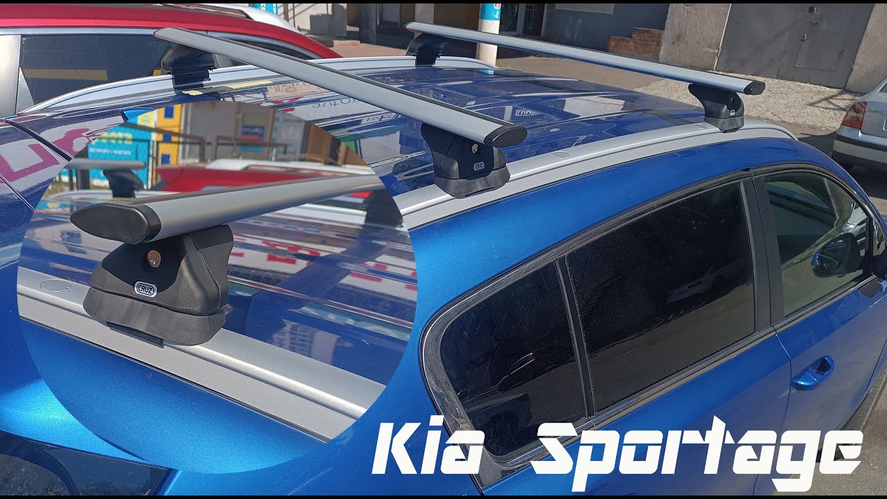 Barres de toit Aérodynamique Kia Sportage