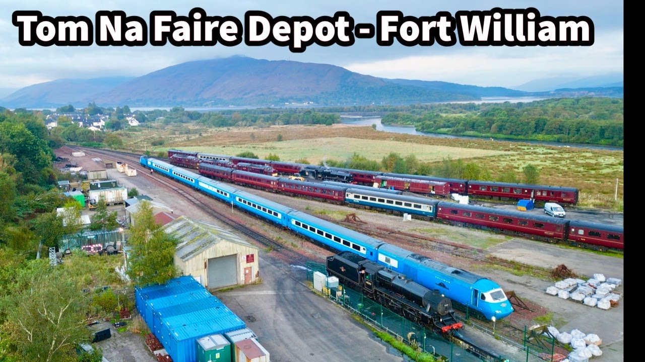 360° Aerial Views of TOM NA FAIRE Depot in FORT WILLIAM..!