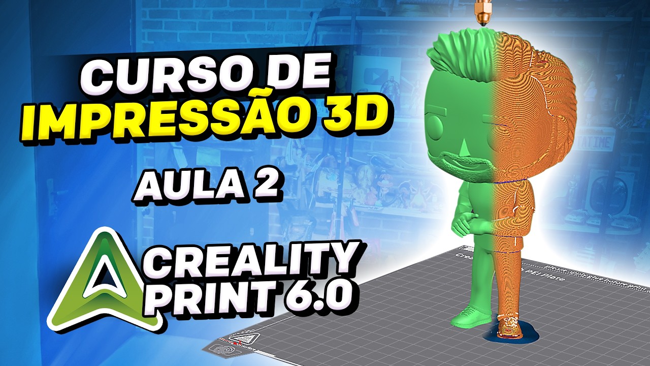 [Aula 02] CURSO de impressão 3D GRATUITO com o Creality Print - Qualidade