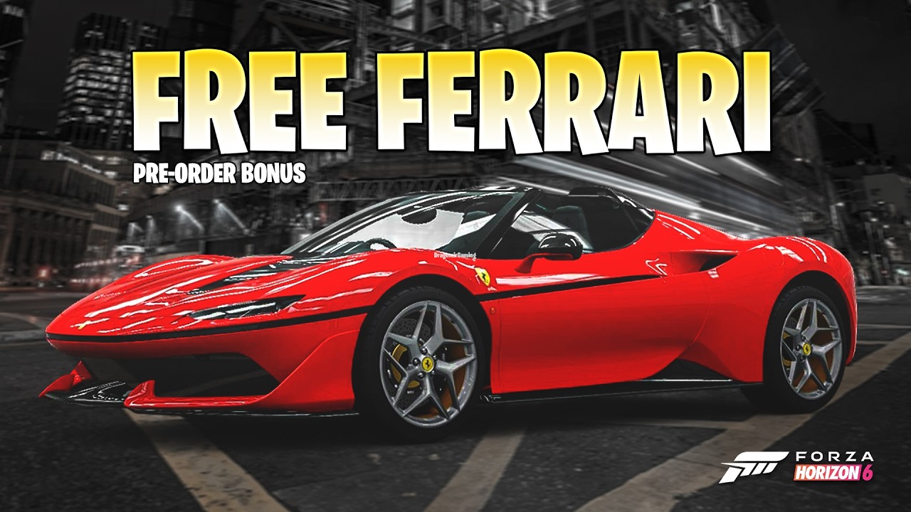 I Pre Ordered Forza Horizon 6 on Steam&hellip; and They're Giving Me a FREE Ferrari 🔥