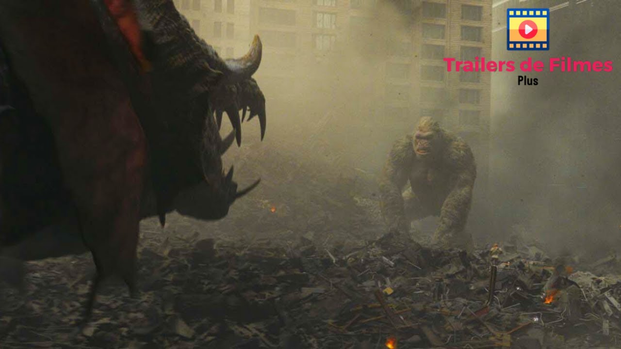 Rampage (2018) - Luta de Monstro Gigante Cena