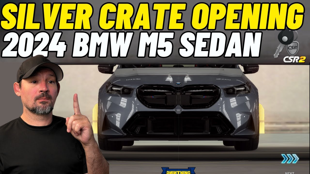 CSR2 Silver Crate opening - 2024 BMW M5 Sedan