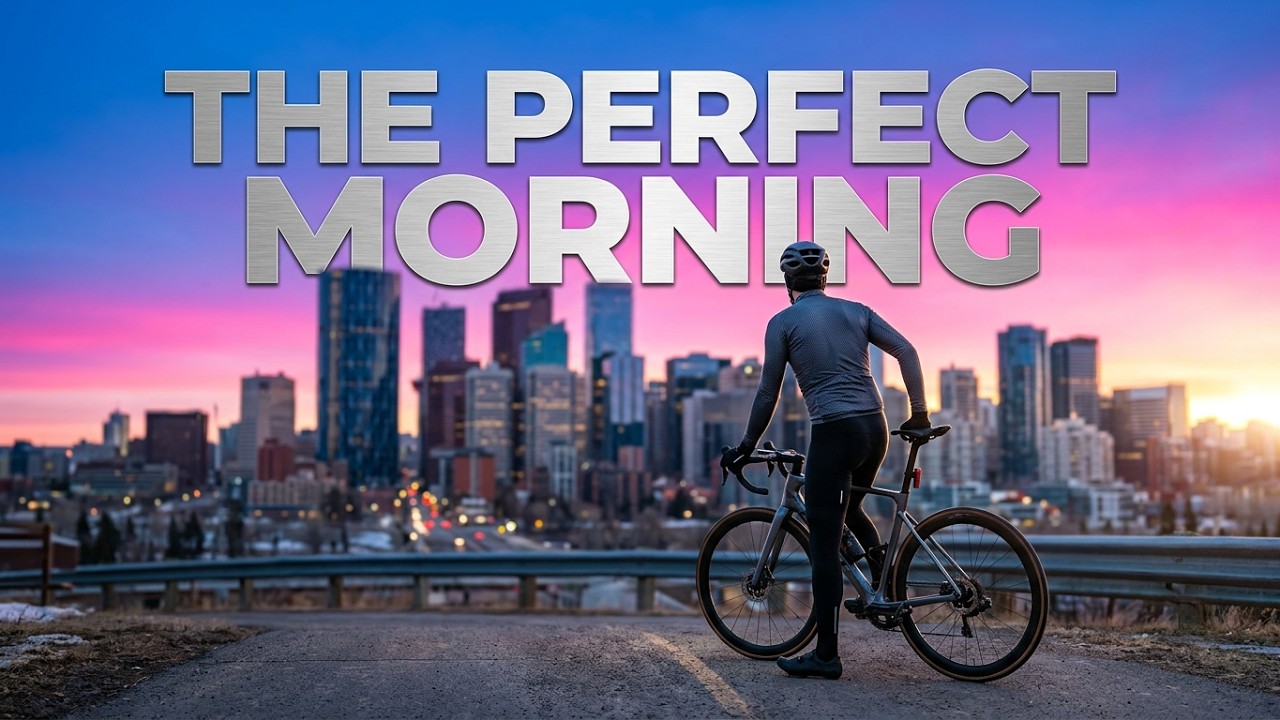 Beautiful Dawn Bike Ride | Calgary | Canada