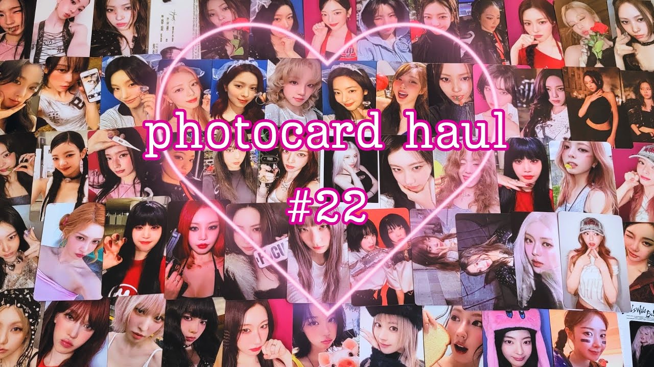 K-Pop Photocard Haul #22! [ITZY, aespa, Red Velvet, Soojin & more]