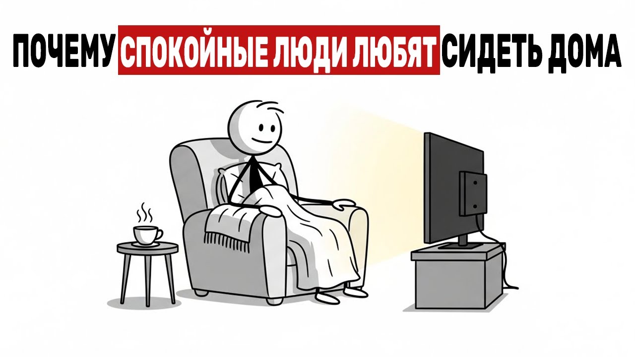 Психология людей, почему спокойные люди любят сидеть дома: Что они скрывают?