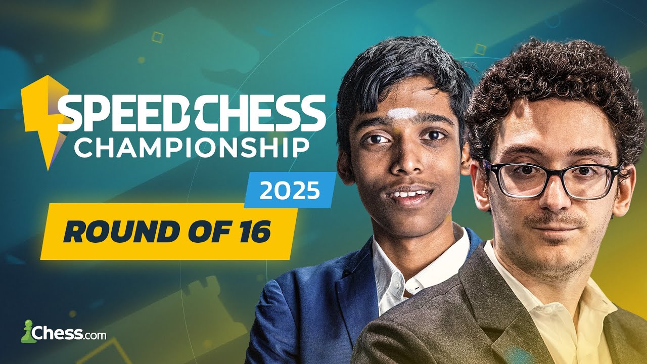 Praggnanandhaa Rameshbabu vs Fabiano Caruana | Speed Chess Championship