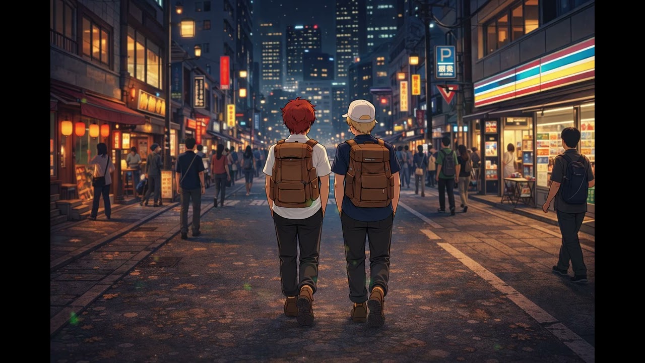 Midnight Stroll - Relaxing Study Music
