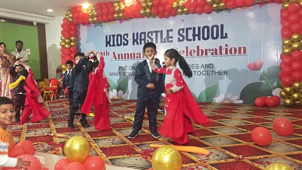 Kids Kastle School PP2 Couple Dance Performance 🎉😍