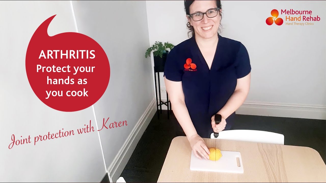 Arthritis joint protection principles – protect your hands as you cook