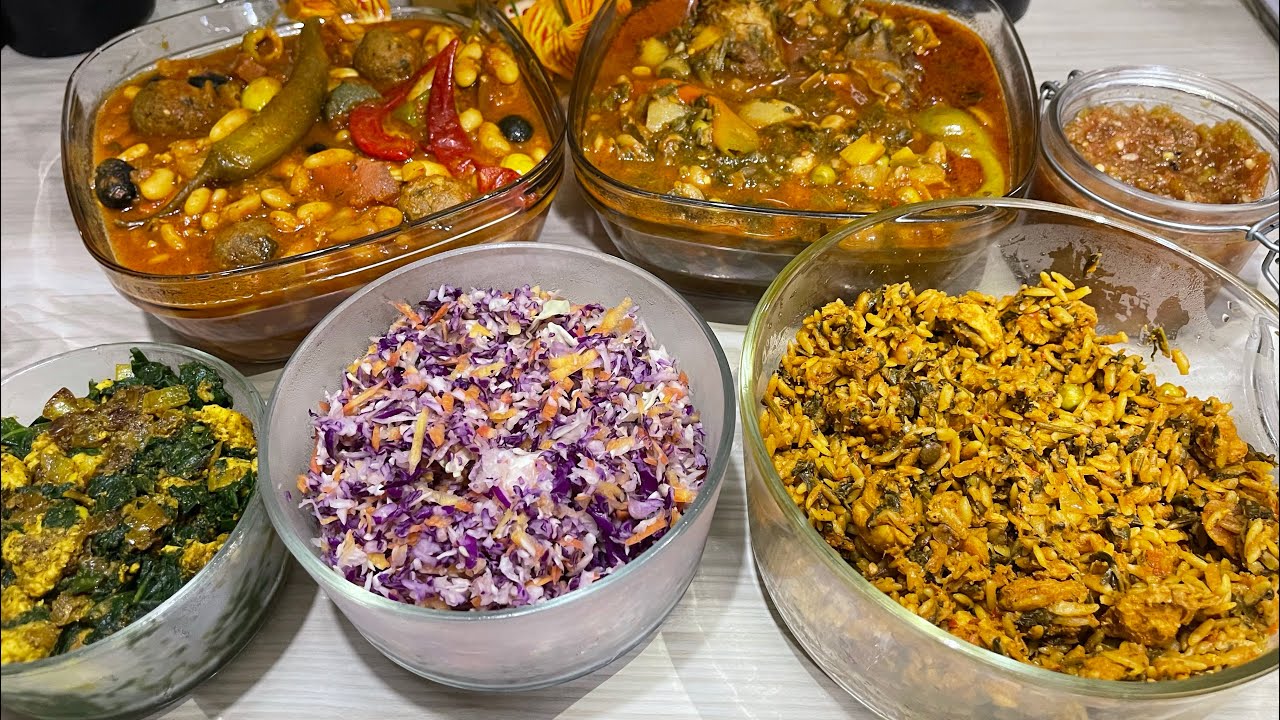 باتش كوكينغ جديد وصفات متنوعة تربحك برشا وقت 👌🇹🇳❤️batch cooking 🧑‍🍳 