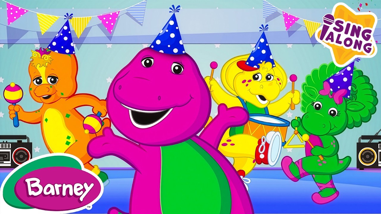 It's a Fiesta with the Dinos! | Classic Songs for Kids | Barney | Scholastic Sing & Dance