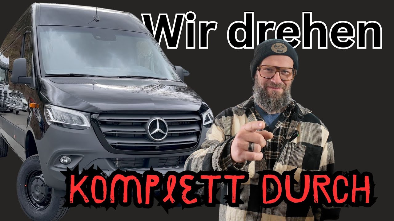 Wir drehen komplett durch! Sprinter der Superlative! Die Campervan Ausbauer aus dem Erzgebirge