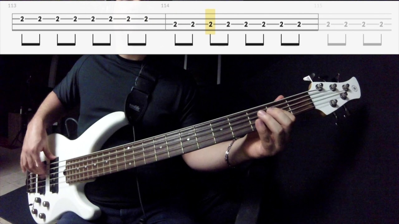 Maná - Clavado en un bar ( Bajo Cover + TAB ) 🇲🇽