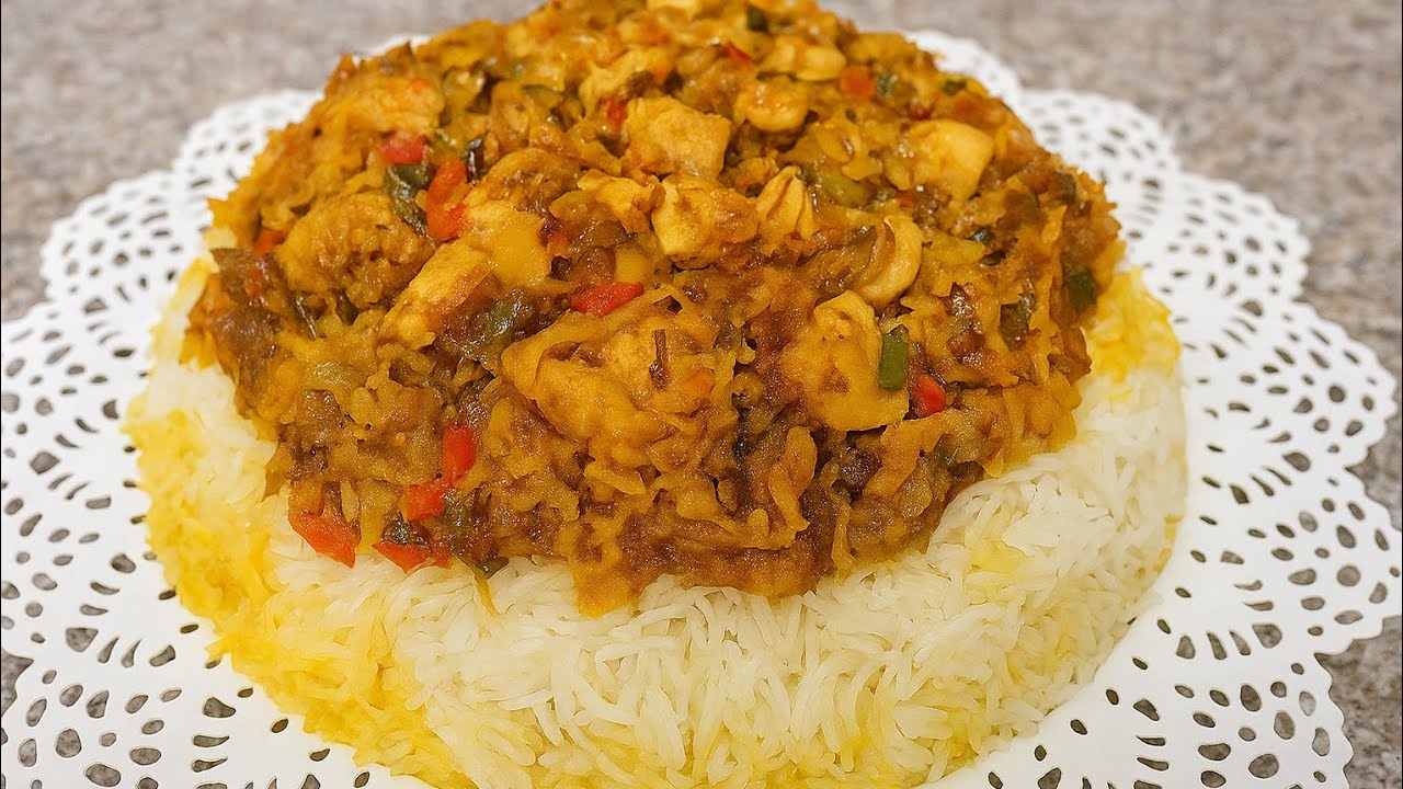 Arabic baryani goat testicle quick baryani