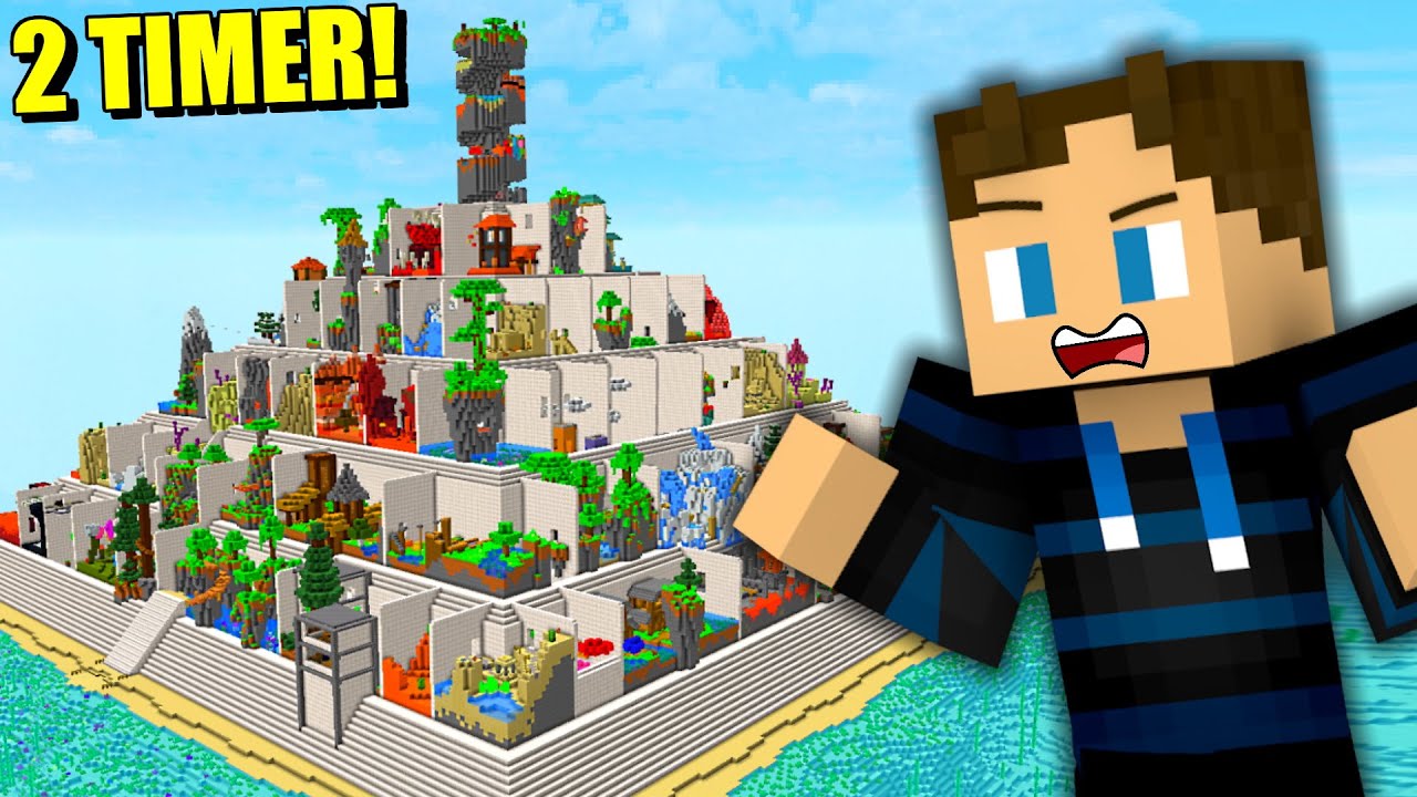 Jeg klarede det længste Parkour Map i Minecraft, og sådan gik det...