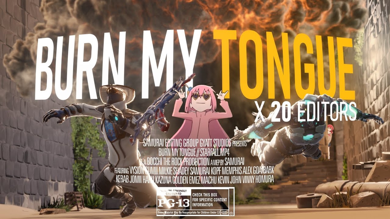 BURN MY TONGUE-BY 20 EDITORS (HBD DOOBERT)