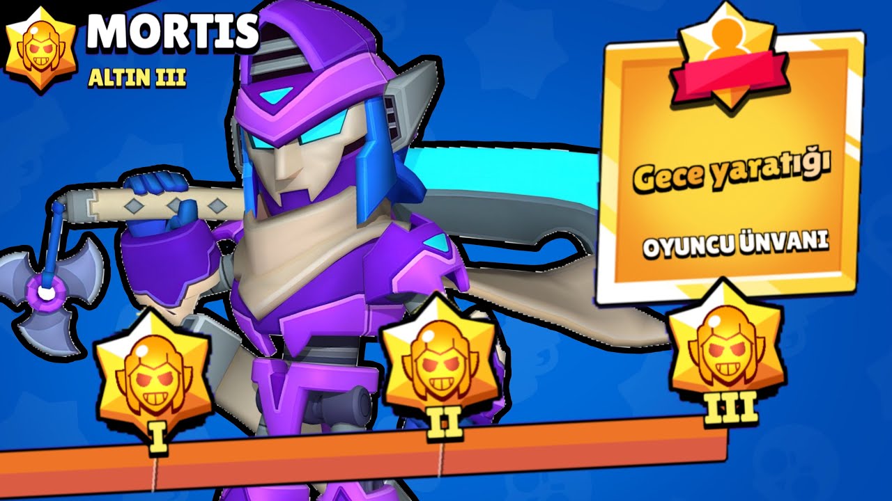 HIZLI USTALIK KASMA TAKTİĞİ İLE MORTİS ÜNVANINI ALDIM !! BRAWL STARS