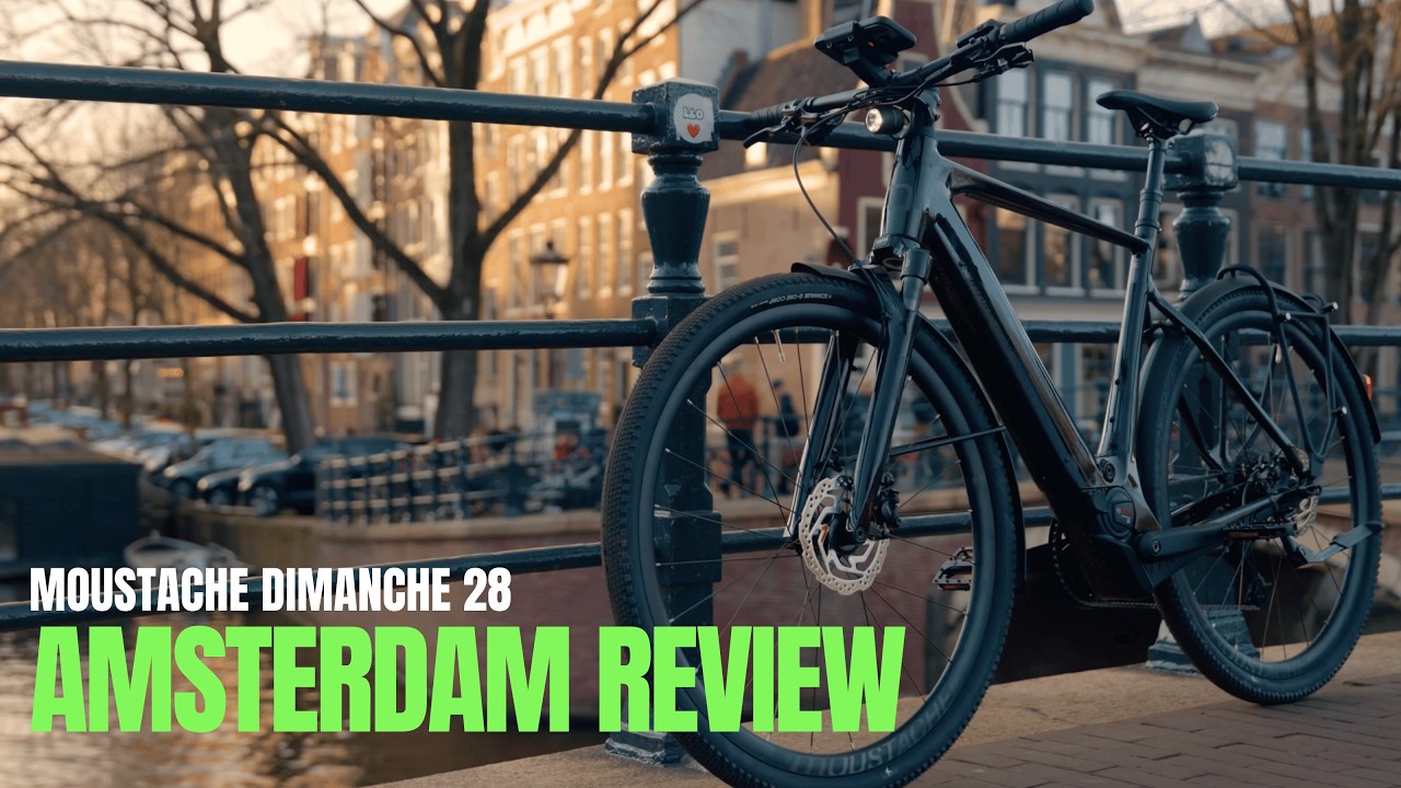 THE MOST STYLISH URBAN EBIKE? MOUSTACHE DIMANCHE 28 URBAN IN AMSTERDAM | Fully Charged