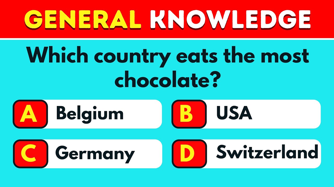 How Much Do You Really Know? Take This 50-Question General Knowledge Challenge!