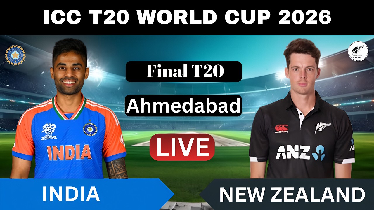 🔴INDIA vs NEW ZEALAND Final ICC T20 WC 2026 I COMMENTARY | IND vs NZ | ICC T20 WORLD CUP 2026