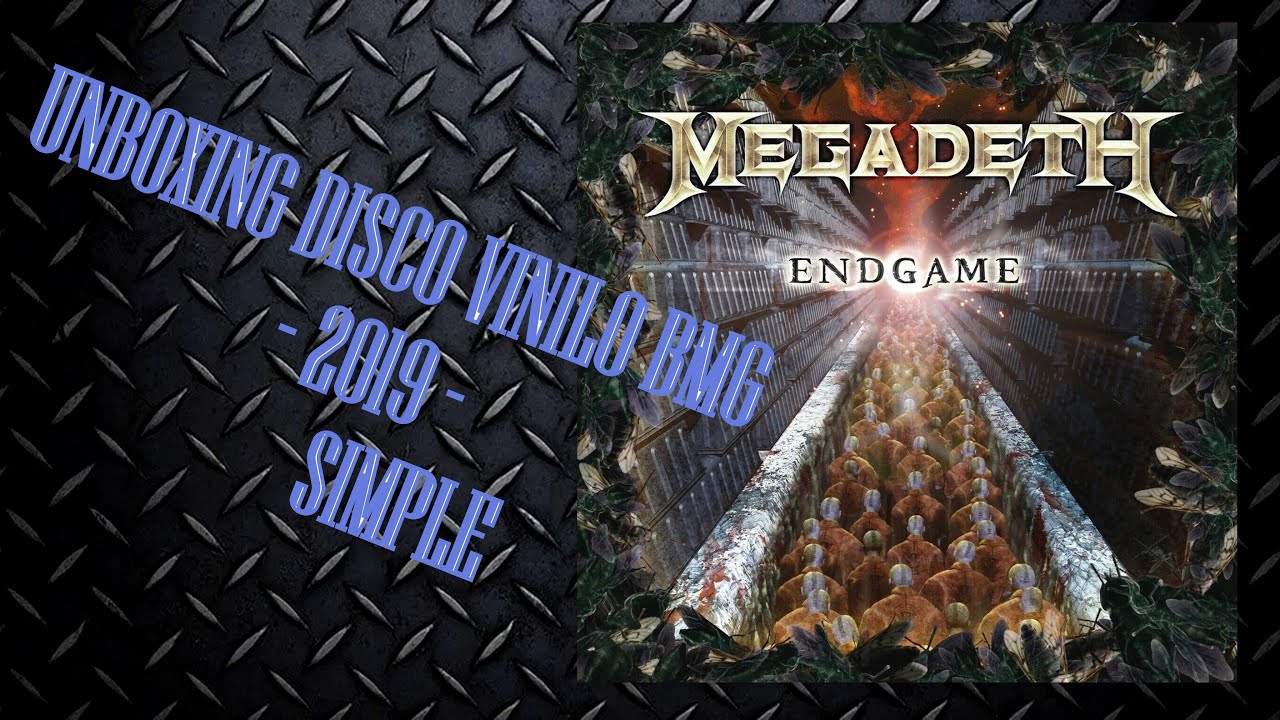 UNBOXING -El Juego Final !! de Megadeth ! #megadeth #endgame #unboxing