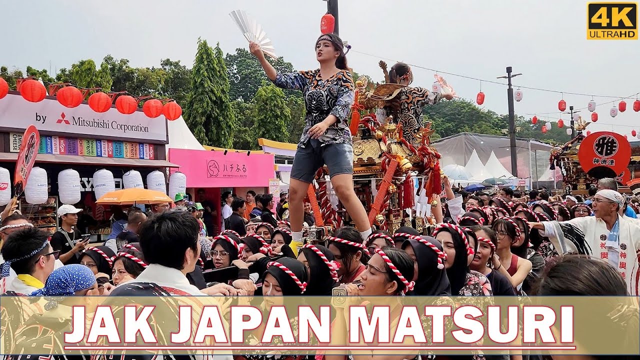 JAK JAPAN MATSURI 2024❗Walking Around Jakarta Japan Matsuri at GBK Lapangan Parkir Timur Square
