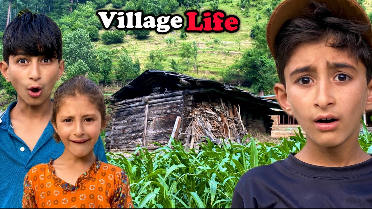 Village Adventures with Siblings | Desi Fishing & 120-Year-Old Wooden House Tour