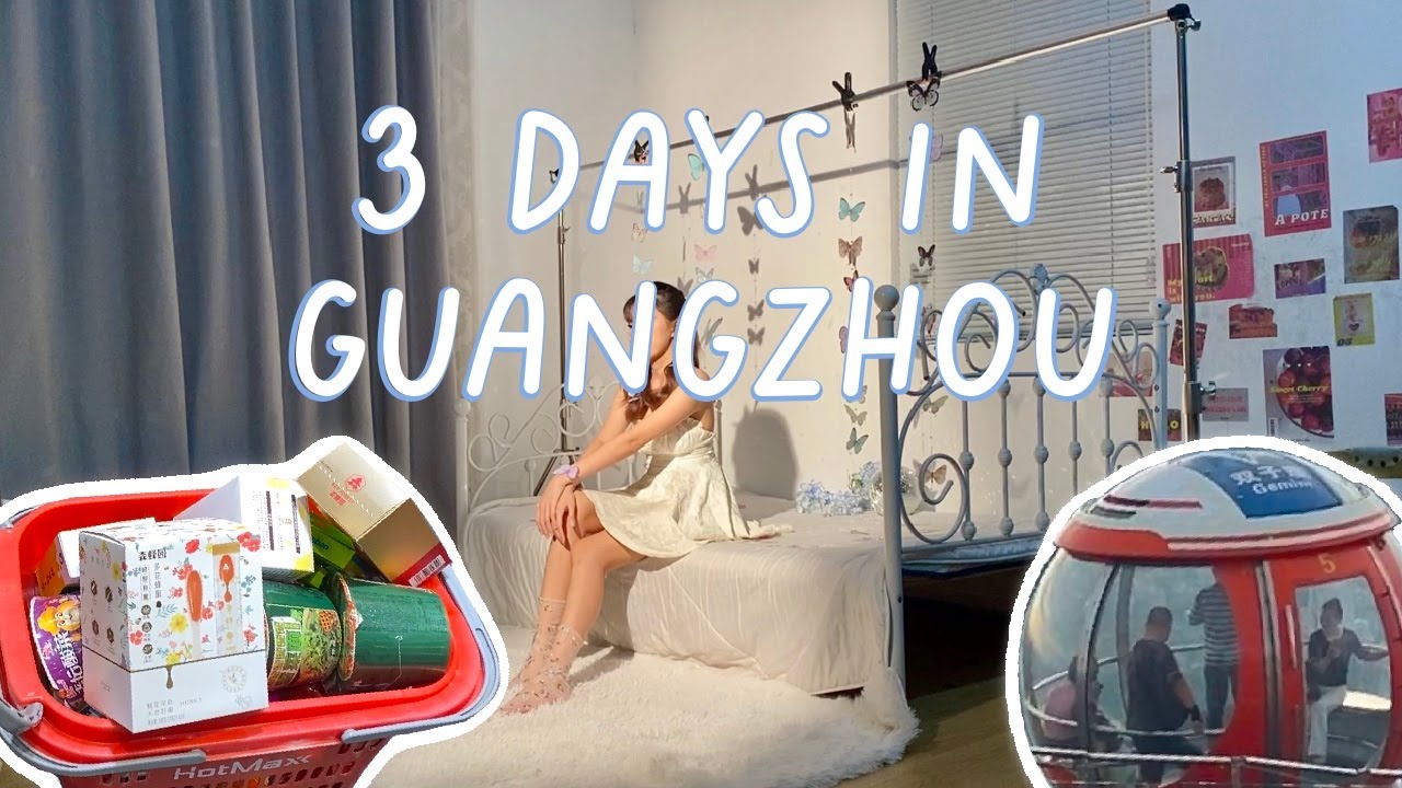3 Days in Guangzhou Vlog: Photoshoot, Shopping, & Canton Tower