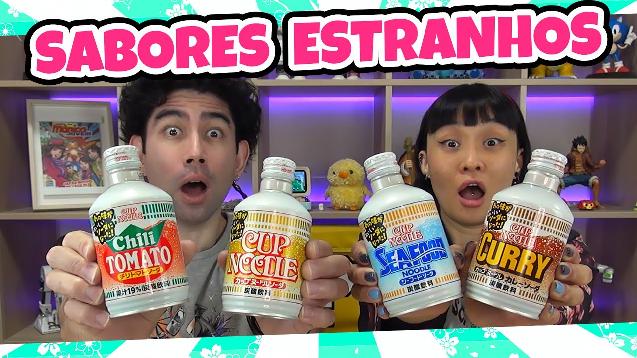 REFRIGERANTE DE CUP NOODLE - EDIÇÃO ESPECIAL - Japão Nosso De Cada Dia