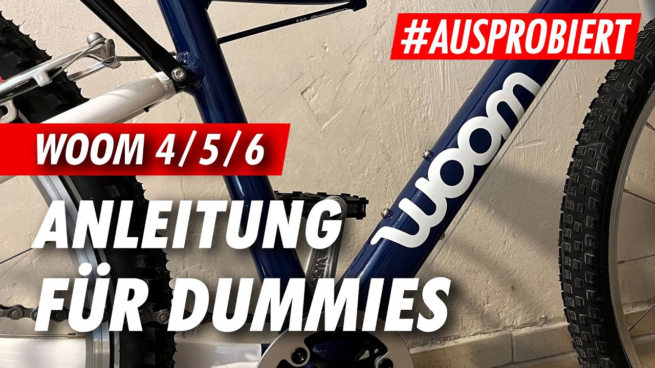 Woom 4/5/6 montieren  ✅ Montageanleitung