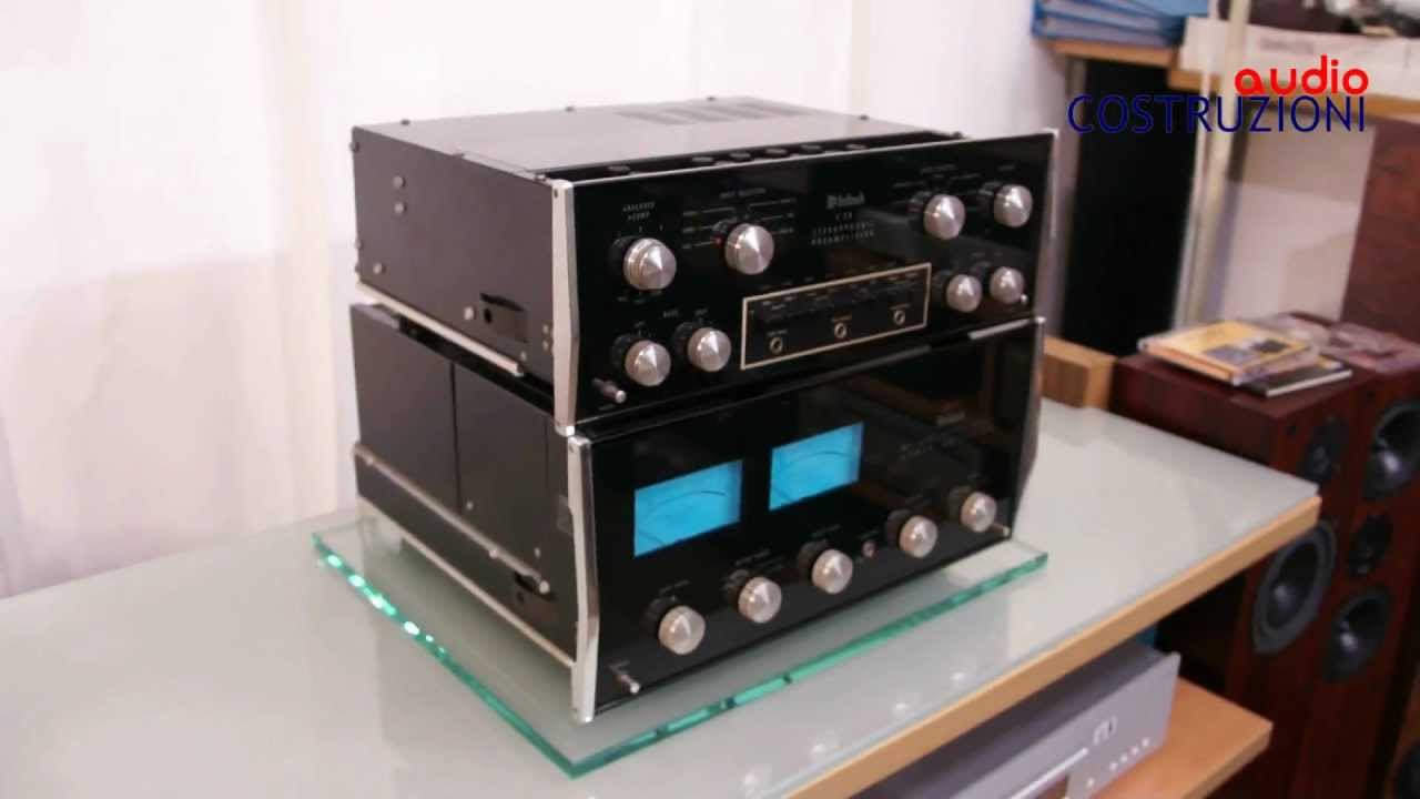 McIntosh C28 + MC 2105 di Sbisa' Audiocostruzioni