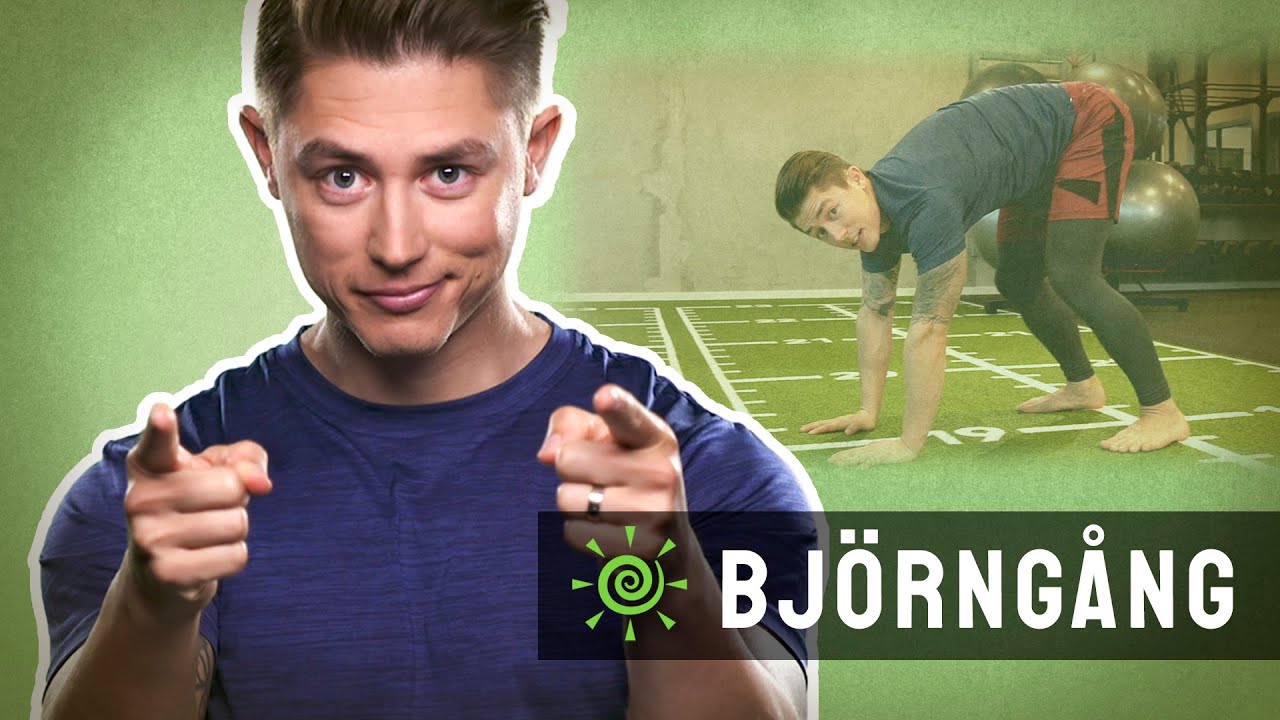 Rörelsepaus med Alex: Björngång