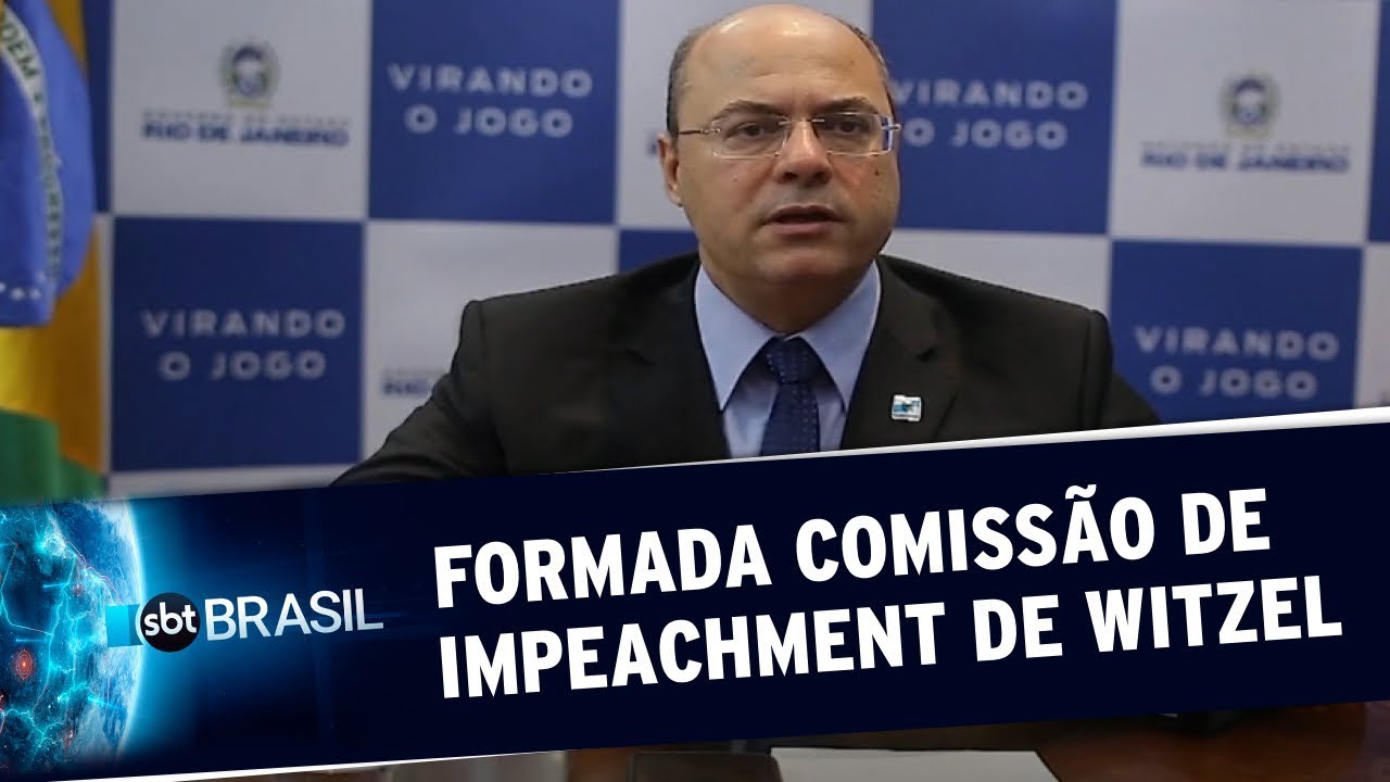 ALERJ instala comissão para analisar processo de impeachment contra Witzel | SBT Brasil (18/06/20)