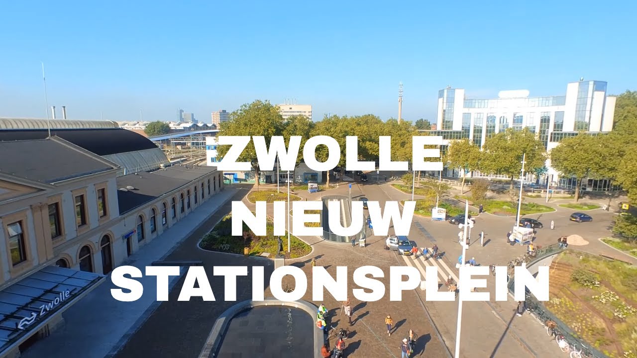 Zwolle nieuw stationsplein // In het reuzenrad!!
