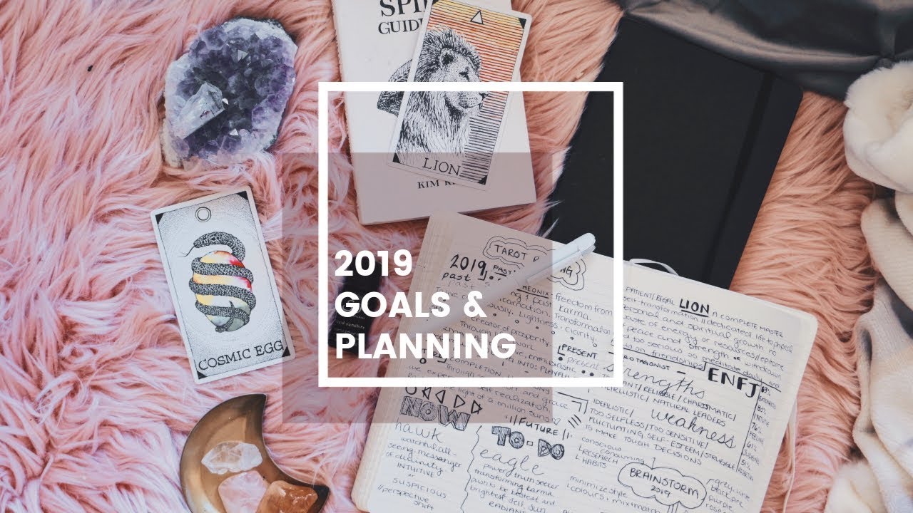 Plan With Me for 2019 | JOURNAL + GOAL SETTING