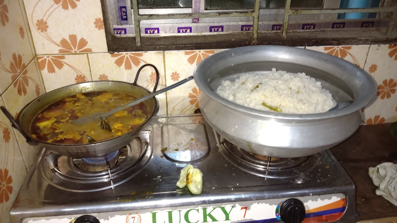 আজকে রান্না পোলাও মাংস 