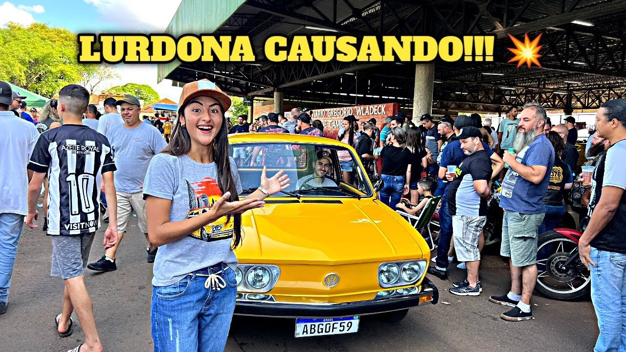 PRIMEIRO ENCONTRO DE CARROS ANTIGOS COM A BRASILIA LURDONA !!!