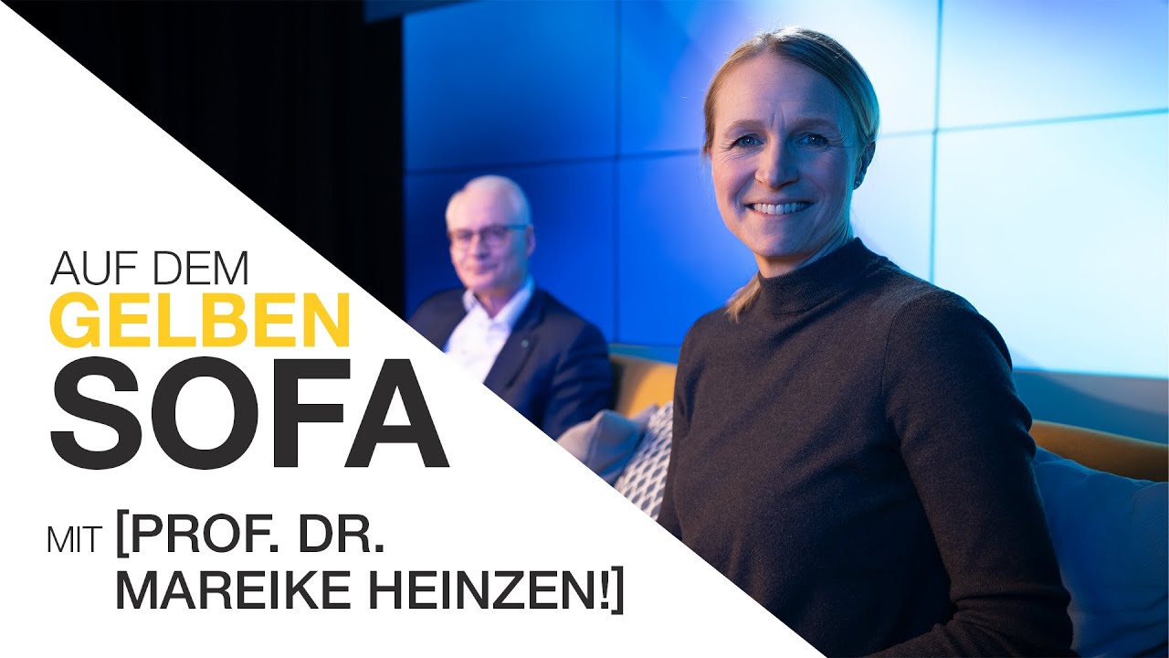 UNICUM PROFESSORIN DES JAHRES: Auf dem gelben Sofa mit [Prof. Dr. Mareike Heinzen!]
