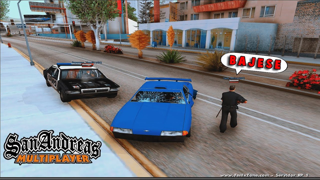 EMBOSCADA A LOS POLICIAS EN FENIXZONE (GTA ONLINE - SAMP)