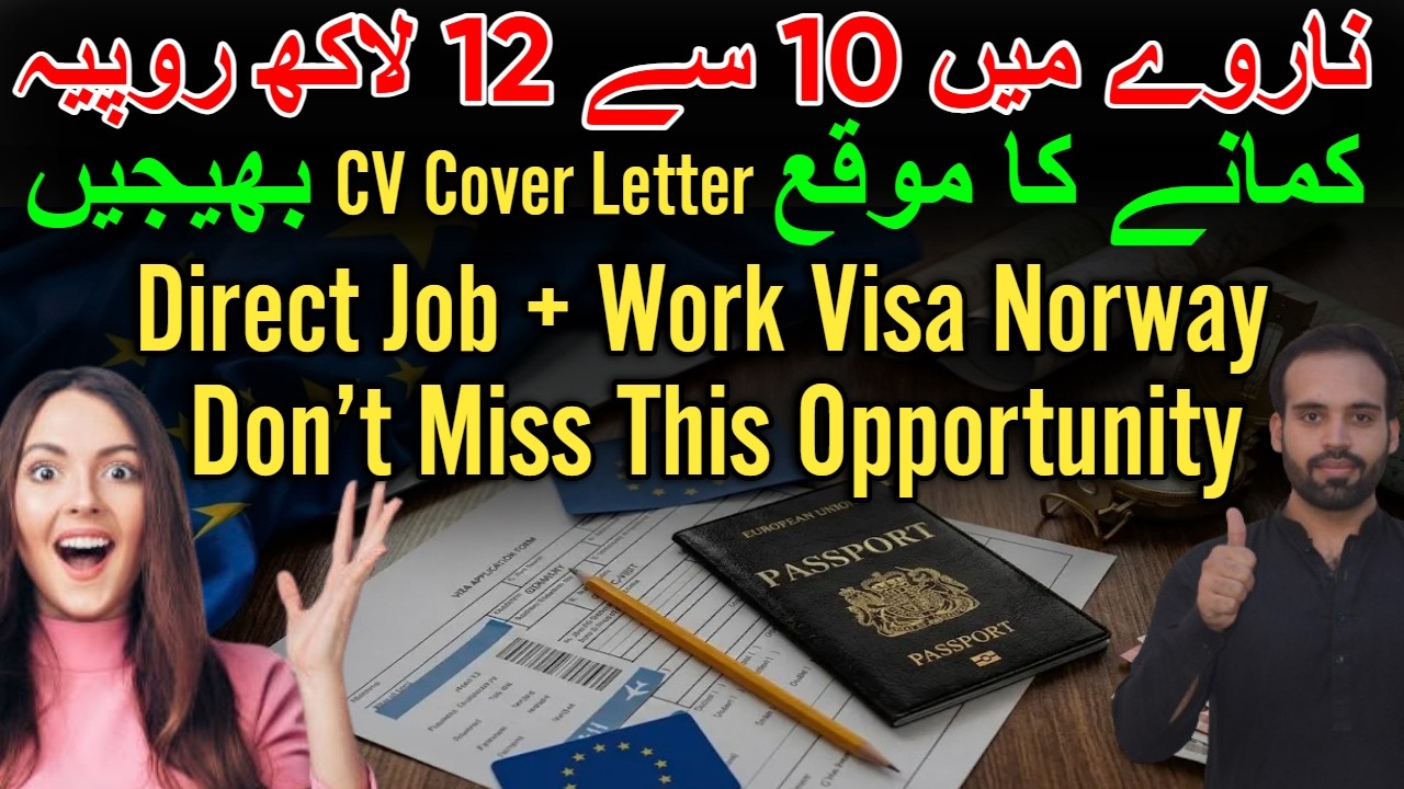 Norway work permit visa 2026 | Direct Job + Work Visa Norway | Don’t Miss This Opportunity