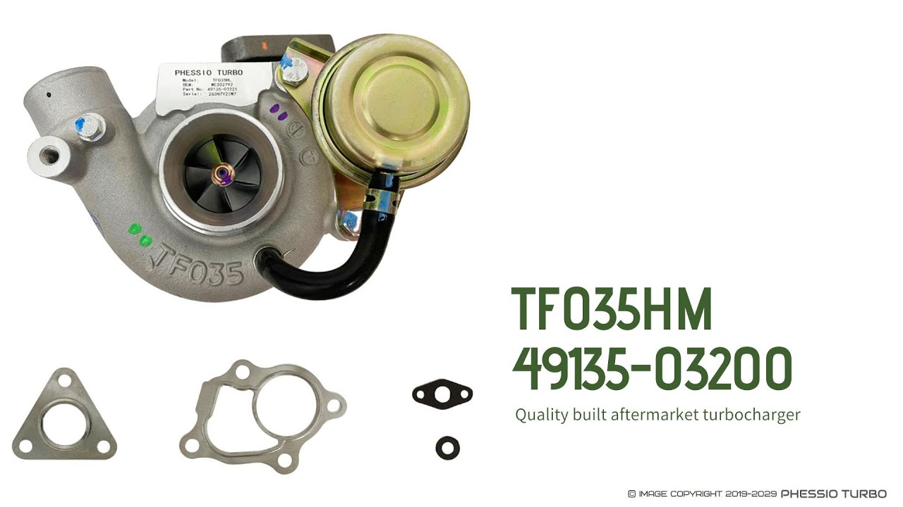 49135-03200 TF035HM Turbo ME202246 For 2.8L Mitsubishi 4M40 Engine