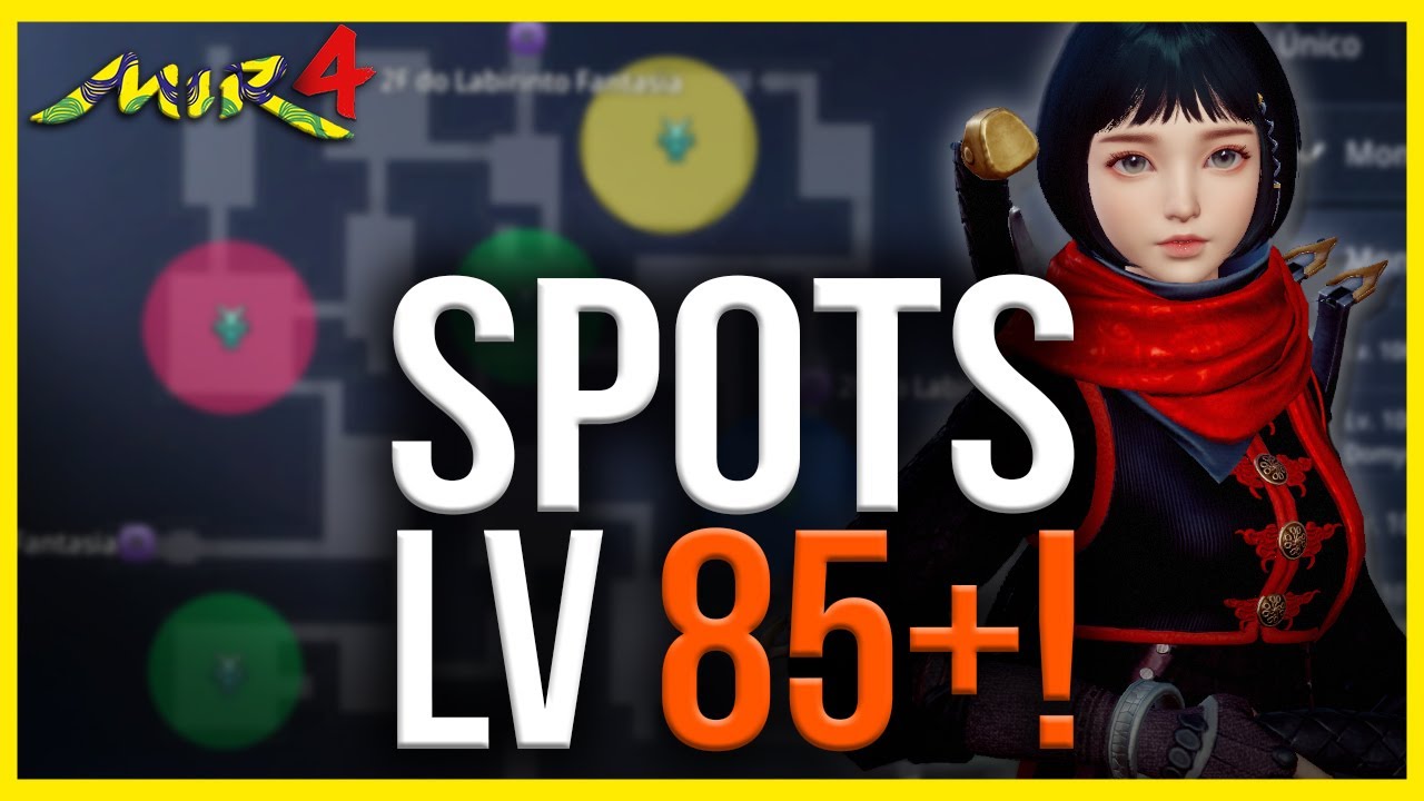 ONDE FARMAR Lv 85+?! - Mir4 Brasil