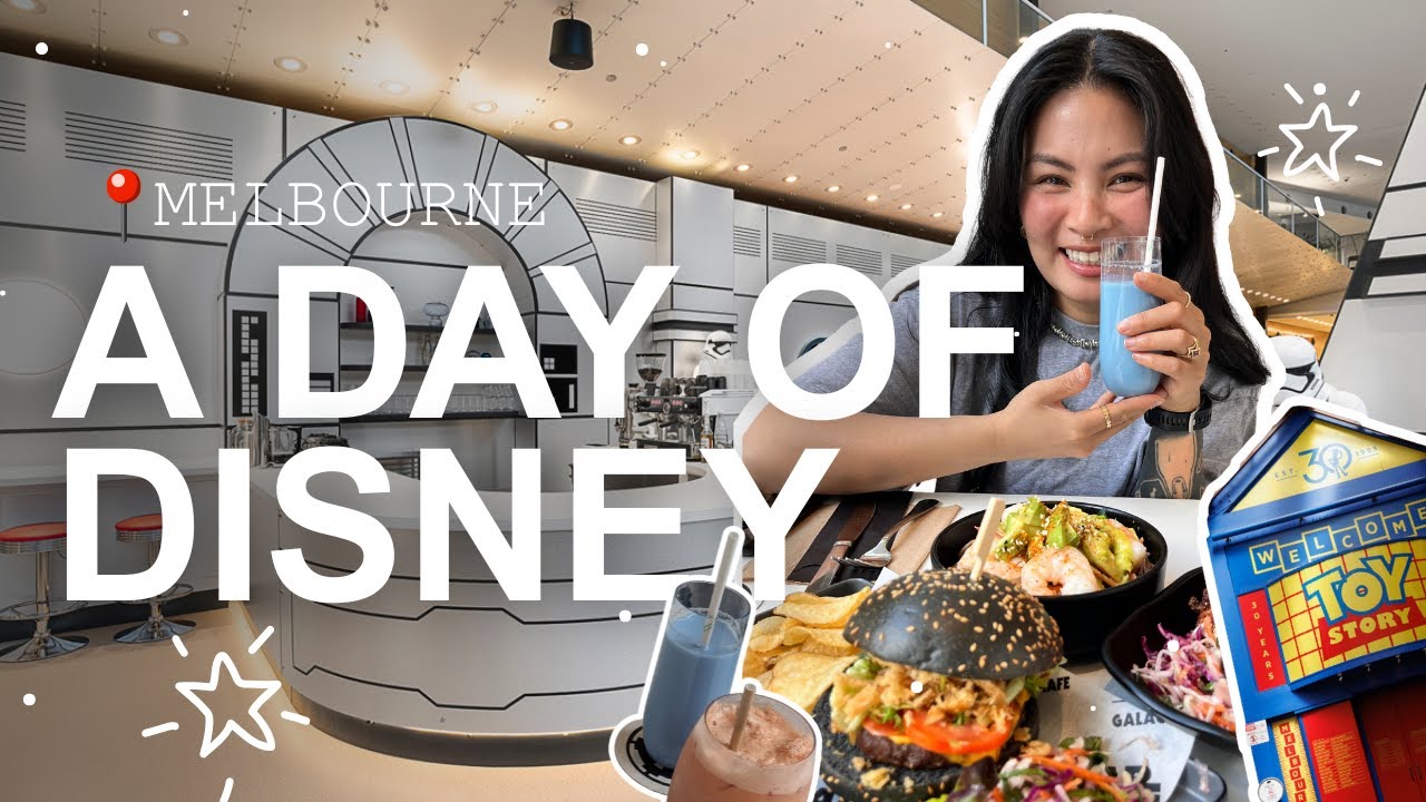 A full day of Disney in Melbourne: Star Wars Galactic Cafe + Toy Story Exhibition ✨🎀🏰