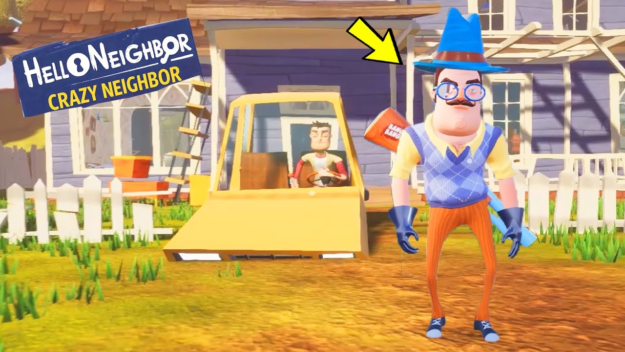 CRAZY NEIGHBOR 😱 Hello Neighbor Mod