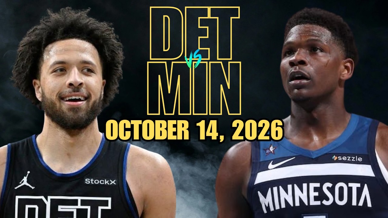 Detroit Pistons vs Minnesota Timberwolves Full Game Highlights - October 14, 2026 | NBA Preseason
