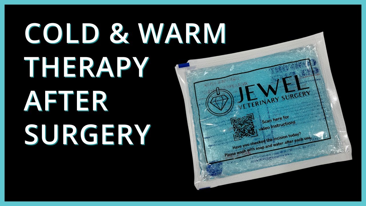 Reduce Post-Op Swelling & Minimize Pain using a Cold / Warm Compress
