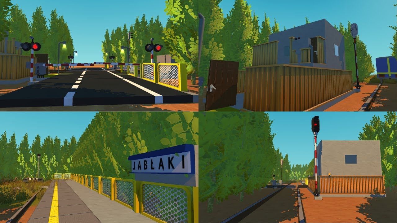 Przejazd kolejowy Scrap Mechanic I Jabłąki